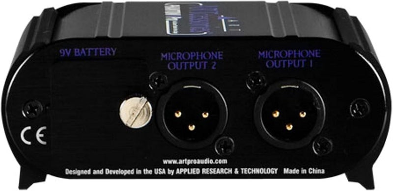 ART Pro Audio Phantom II Pro - Dual Channel 48 Volt Phantom Power Supply - Image 2